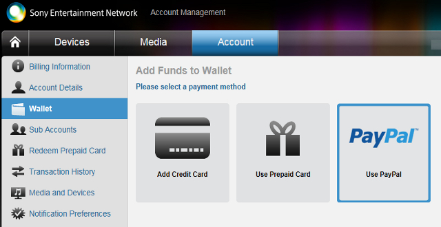 North American PSN Now Adds Paypal Option