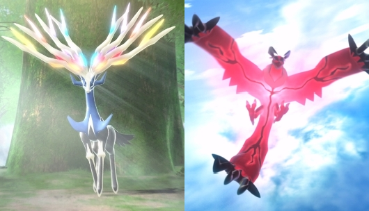 Pokemon X & Y Legendary Pokemon Revealed: Xerneas and Yveltal