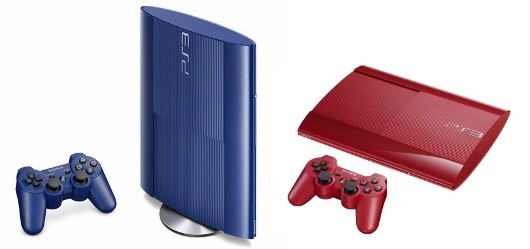 Red and Blue PS3 Slims Headed to the UK Next Month