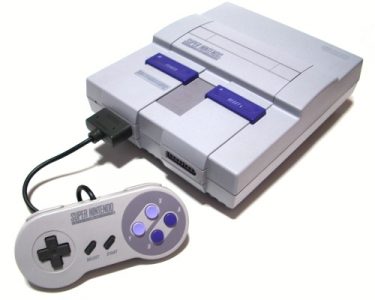 super nintendo console