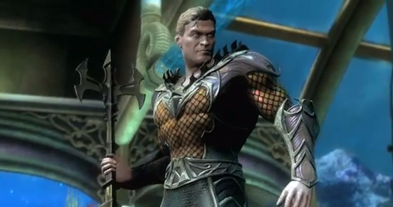 Injustice: Gods Among Us Reveals Aquaman