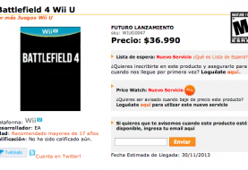 Retailer Lists Battlefield 4 And Call of Duty: Modern Warfare 4 For Wii U