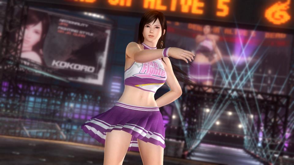Dead or Alive 5 Plus Get Cute Cheerleader Costumes