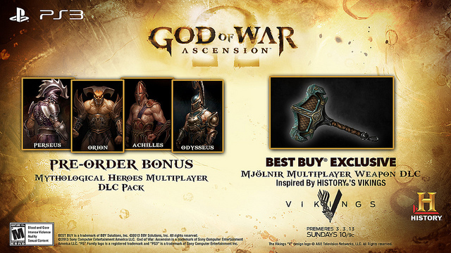 God of War: Ascension Best Buy Offer Includes Thor’s Hammer