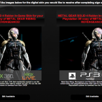 Register for Konami Core and Get the MGS 4 Raiden Costume for Rising