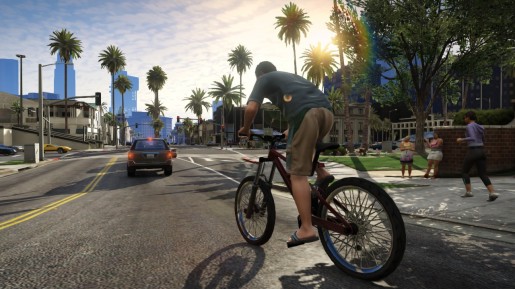 grand theft auto v scene