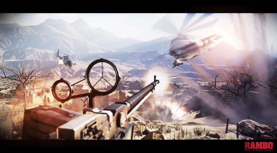 New Rambo The Video Game Screenshots And Info