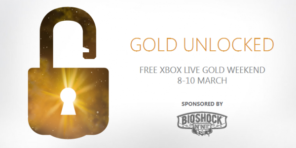 Xbox LIVE Gold Is Free Next Weekend
