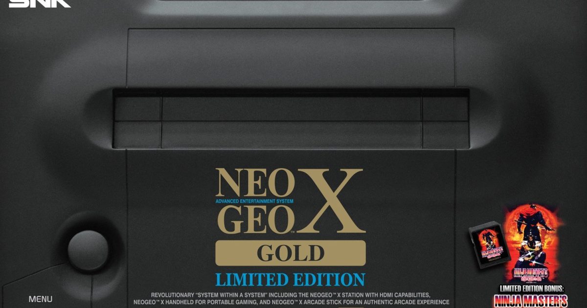 Amazon Drops the NeoGeo X Gold Limited Edition to $129.99 [Updated]