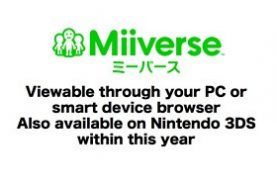 Miiverse coming to Nintendo 3DS as well