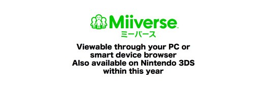 Miiverse coming to Nintendo 3DS as well