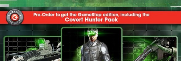 Splinter Cell Blacklist Pre-Order Gamestop
