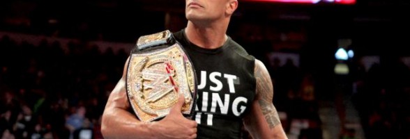 WWE 2k14 the rock cover