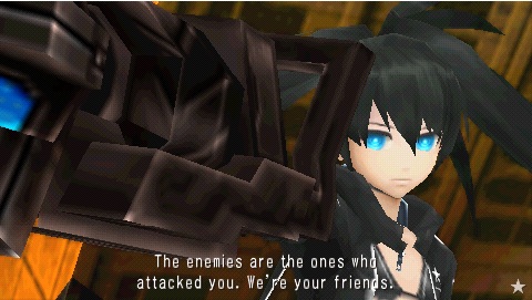 black rock shooter friends