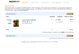 Trading In Gears of War: Judgment Is Only Worth 25 Cents 