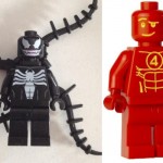Lego Marvel Super Heroes Venom and Human Torch