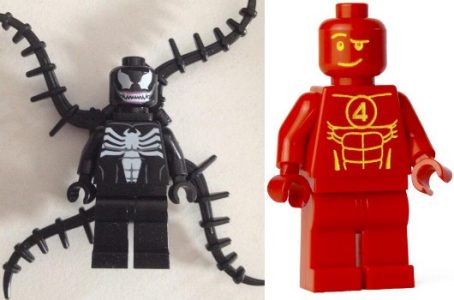 Lego Marvel Super Heroes Venom and Human Torch