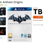 Mighty Ape Lists Batman: Arkham Origins for PS4 and Xbox One