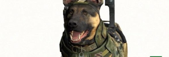 call of duty: ghosts dog kinect