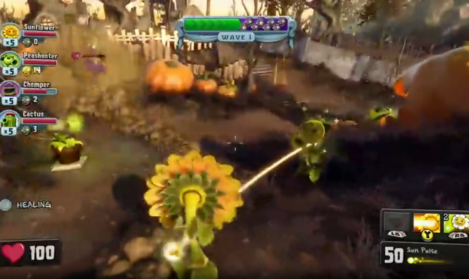 E3 2013: Xbox Exclusive Plants Vs Zombies Garden Warfare Announced