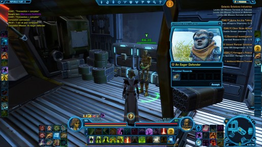 SWTOR Game Update 2.3 Treek Ewok