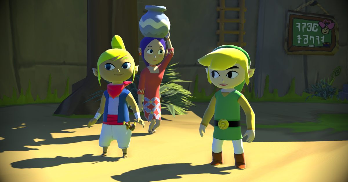 The Legend of Zelda: Wind Waker HD Comparison Video