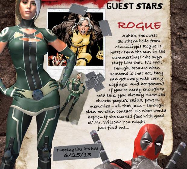 Deadpool Shares the Spotlight With Rogue, Psylocke And Domino