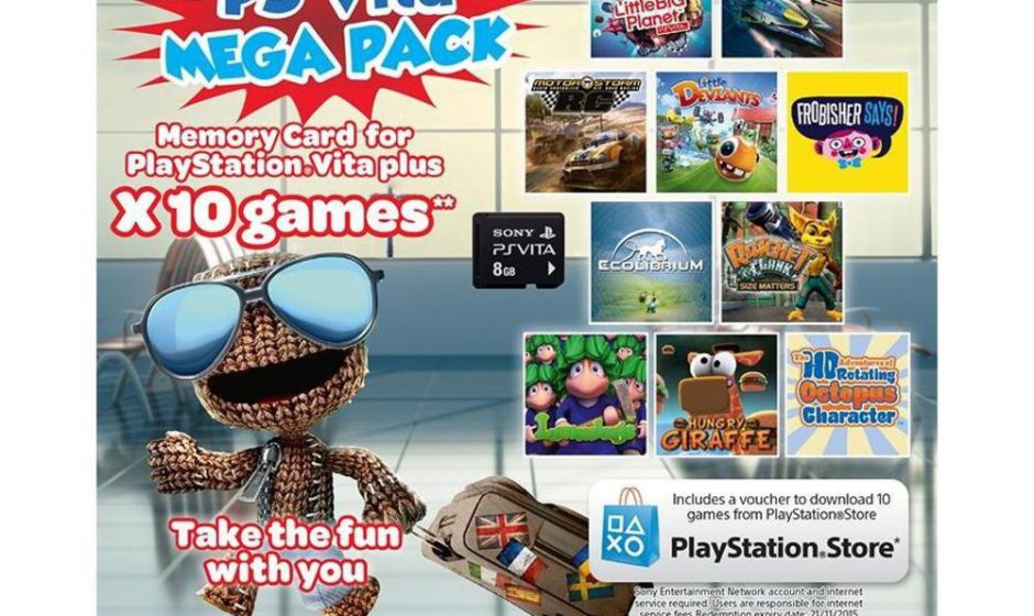 PS Vita Mega Pack Revealed In Australia Includes "10" Games