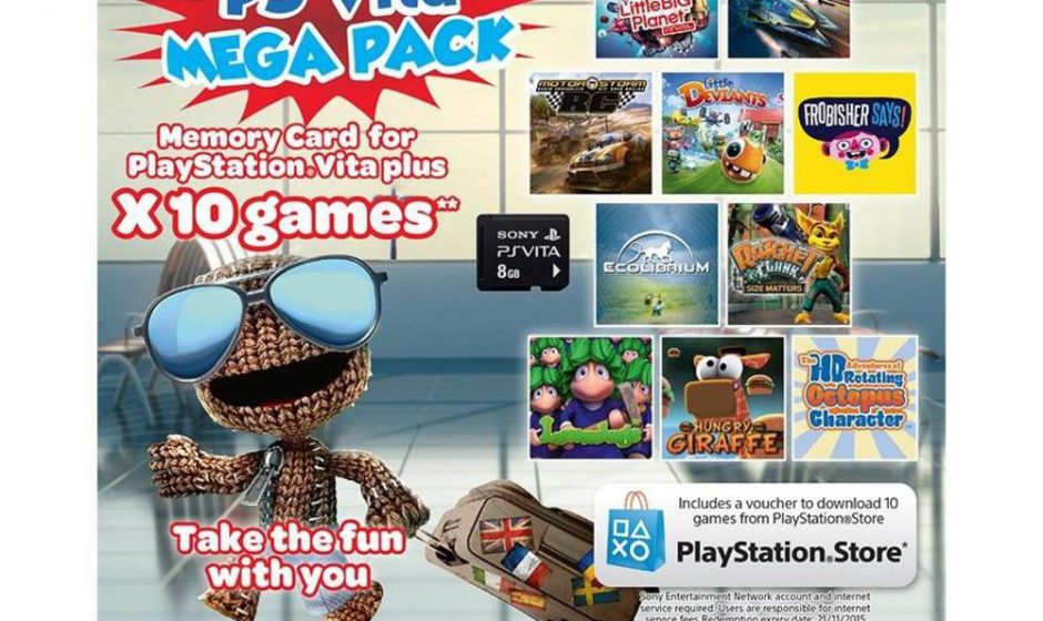 PS Vita Mega Pack Revealed In Australia Includes “10” Games