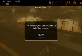 Playing Deus Ex: The Fall on Jailbroken Devices Will Disable Your Guns