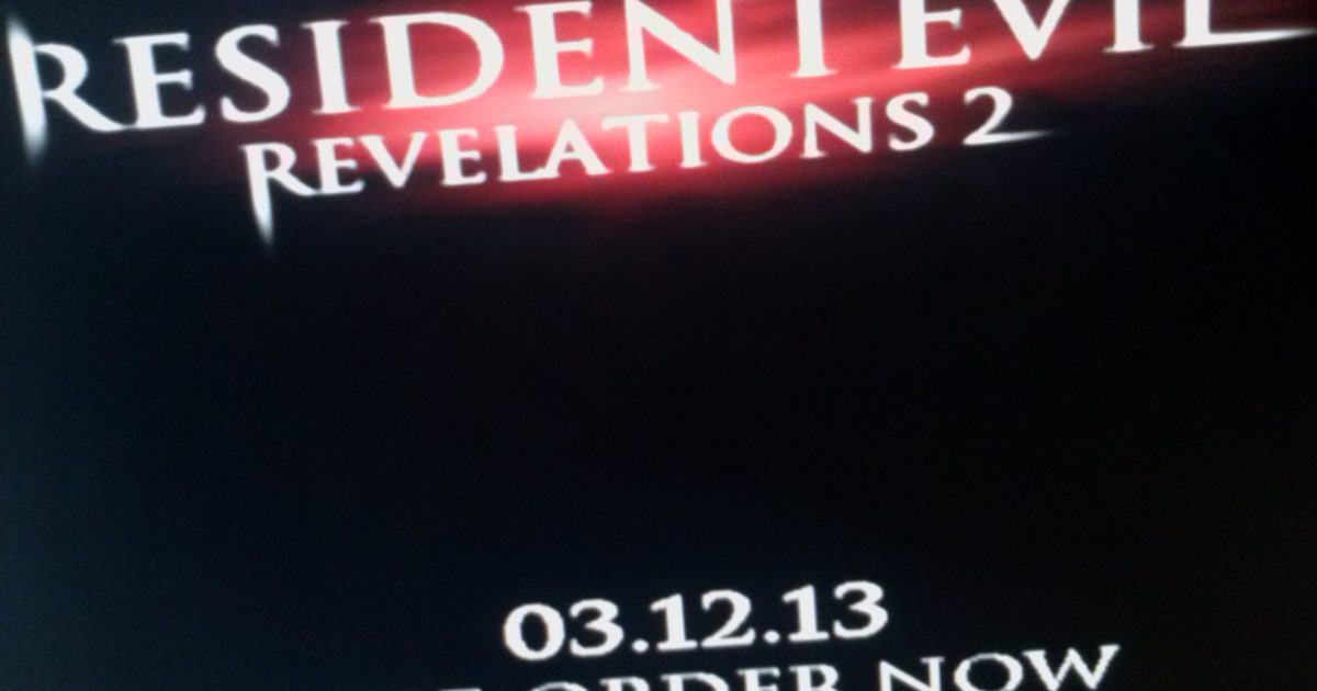 Resident Evil Revelations 2 Leaked Via Promotional Poster