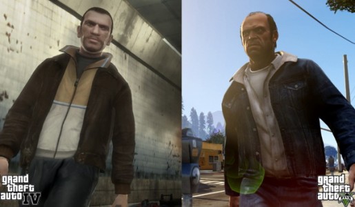 grand theft auto v vs grand theft auto iv