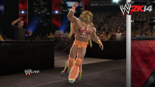 ultimate warrior in wwe 2k14