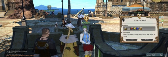 Final Fantasy XIV – How to Dye Your Own Gear