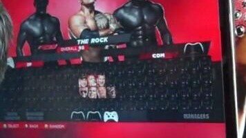WWE 2K14 Roster Menu