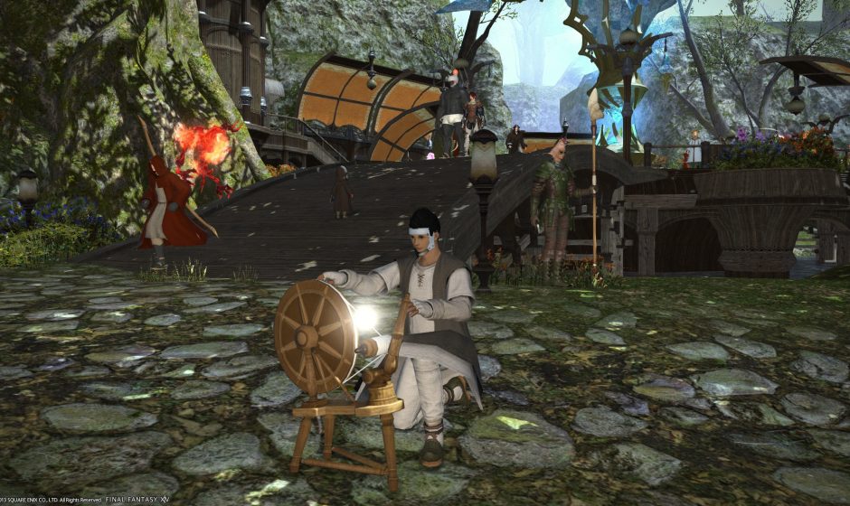Final Fantasy XIV - Affixing Materia(s) on your Equipment