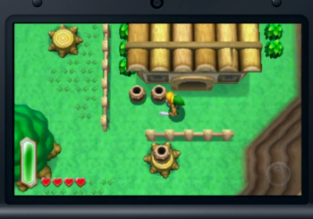Overworld similarities and differences in Zelda: A Link Between Worlds