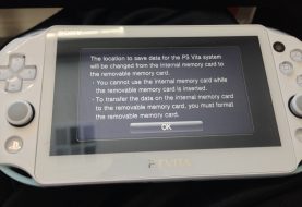 PS Vita Slim internal storage not usable with a memory card