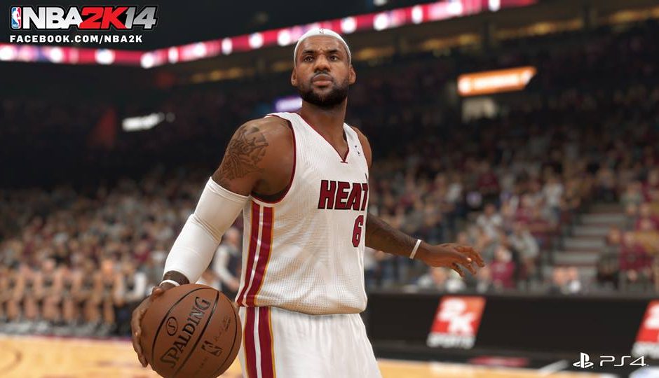 LeBron James In PS4/Xbox One NBA 2K14 vs Real Life