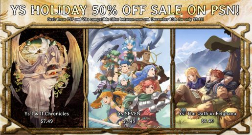 Ys PSN sale