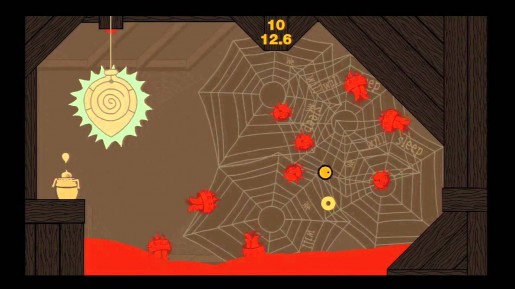 sound shapes death spider