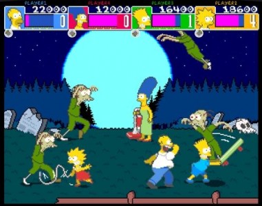 The Simpsons Arcade Game