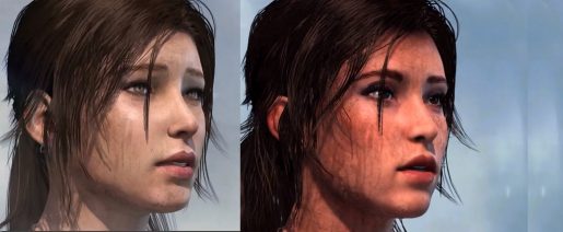 Tomb Raider Lara Face
