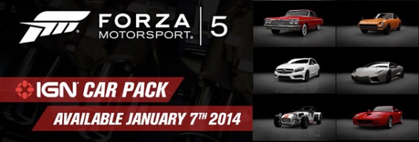 Forza Motorsport 5 IGN Car Pack Shown Off In Trailer