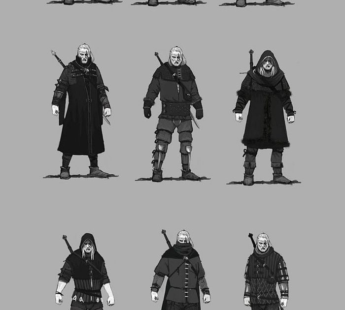 The Witcher 3: Wild Hunt Armor Sets Shown Off In New Concept Art