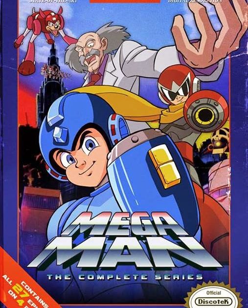 Mega Man Cartoon Is Getting DVD Re-Release With NES Themed Packaging