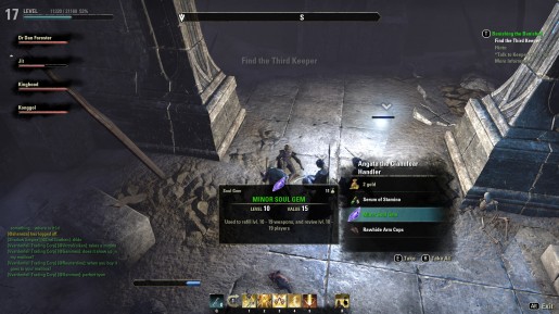 The Elder Scrolls Online farming for soul gems