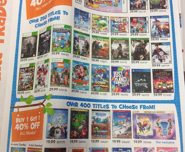Toys R Us Has Brought Back Buy One Game Get One 40% Off Sale This Week