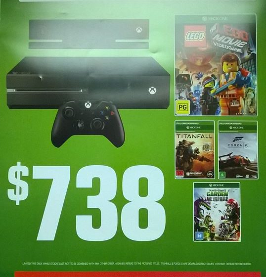 EB Games Offering Huge Xbox One Bundle With 4 Games