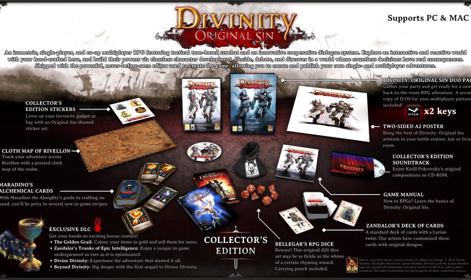 Divinity: Original Sin Collector’s Edition Impresses With Content
